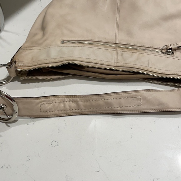 Beige Coach Soho Leather Hobo Bag - Picture 16 of 16